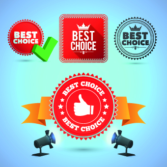 Creative Promo labels design vector 02 Creative Promo labels design vector 02