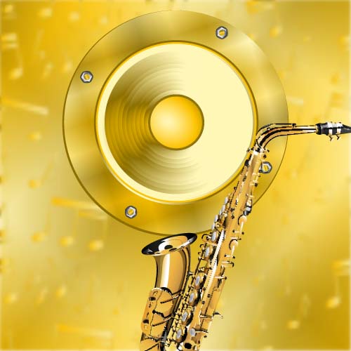 Jazz music creative background vector 04 Jazz music creative background vector 04