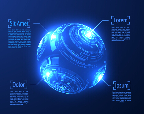 Tech digital world backgrounde template vector 12 Tech digital world backgrounde template vector 12