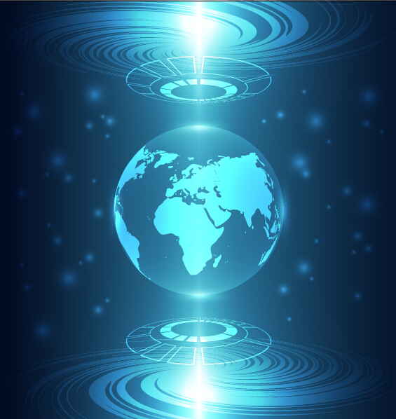 Tech digital world backgrounde template vector 13 Tech digital world backgrounde template vector 13