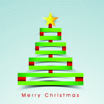 2014 Funny Christmas tree design vector 01 2014 Funny Christmas tree design vector 01