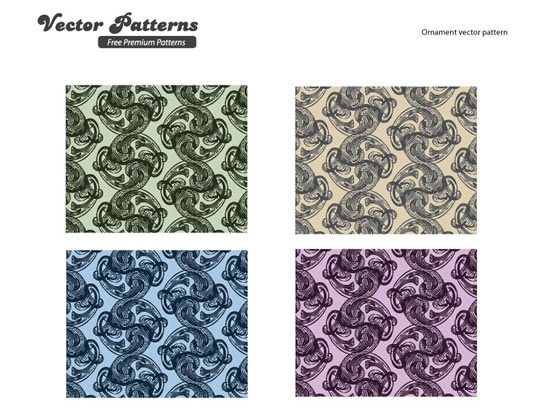 Rotating decorative pattern background vector Rotating decorative pattern background vector