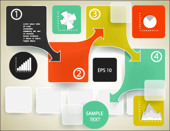 Vector business templates creative design 03