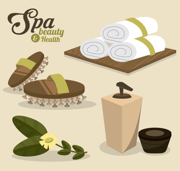 Spa beauty health vector background 01 Spa beauty health vector background 01