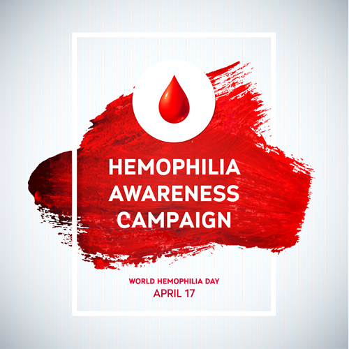 World Hemophilia Day poster vector graphics 03 World Hemophilia Day poster vector graphics 03