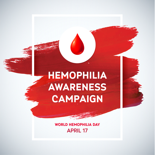 World Hemophilia Day poster vector graphics 05 World Hemophilia Day poster vector graphics 05