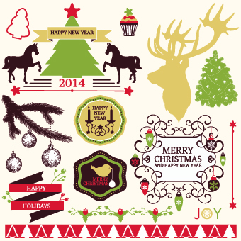 ribbon ornaments ornament labels label christmas baubles 2014 