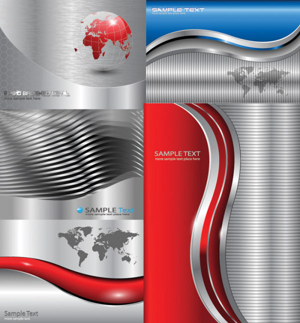 Silver card background art