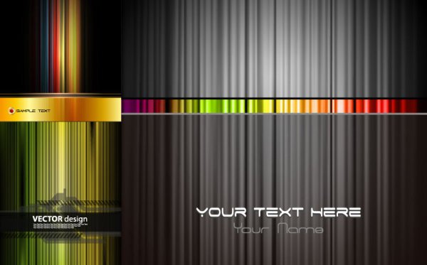 Abstract colored vertical background vector material Abstract colored vertical background vector material