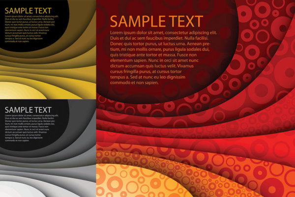 wavy line background vector art