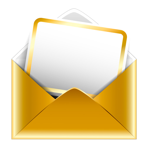 Envelope and cards vector material 03 Envelope and cards vector material 03