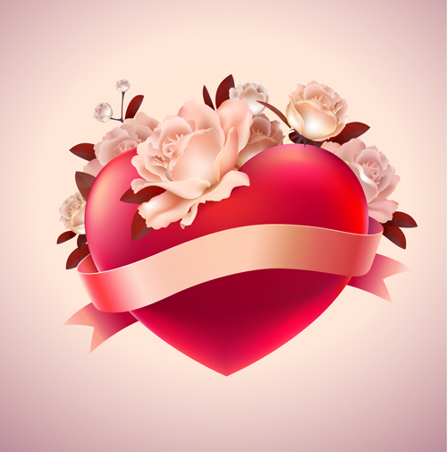 valentine heart creative background 