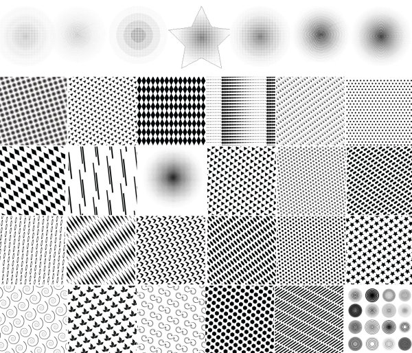Punctate pattern background Punctate pattern background