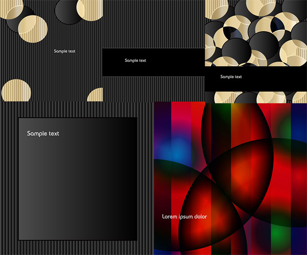 group of special background vector material