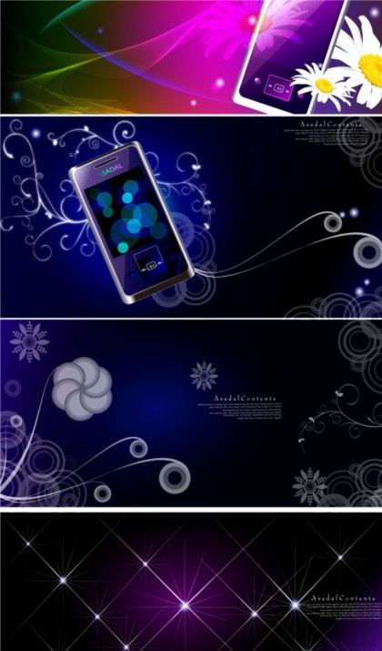 phone mobile fantasy colorful background 