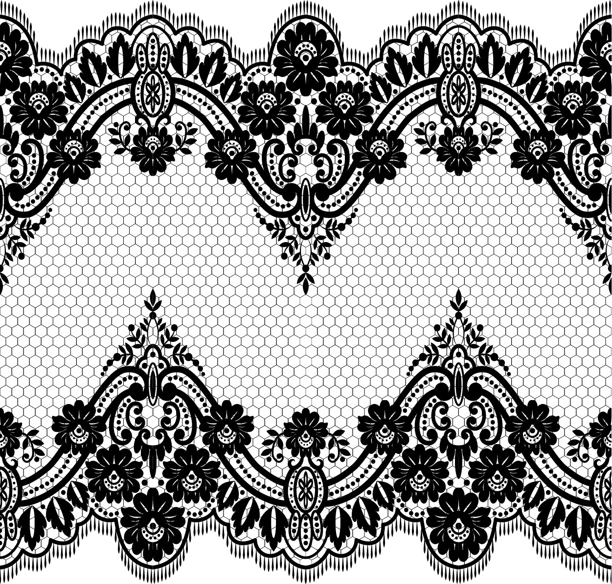 seamless lace borders 