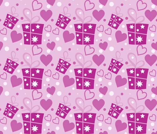 Love seamless pattern vector material 01 Love seamless pattern vector material 01