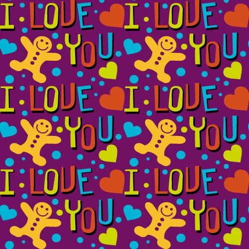 Love seamless pattern vector material 03 Love seamless pattern vector material 03