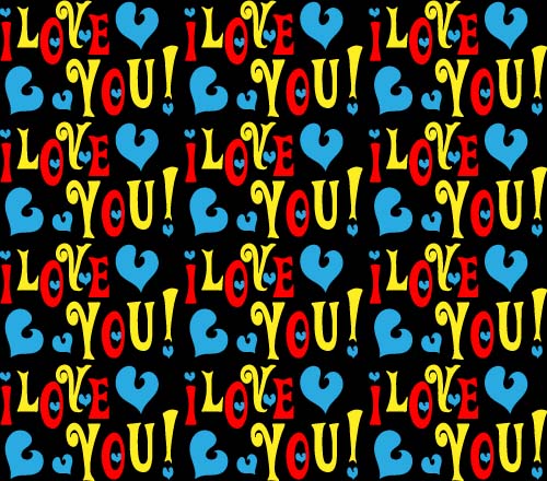 Love seamless pattern vector material 05 Love seamless pattern vector material 05