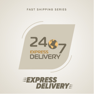 Vintage poster express delivery vector material 02 Vintage poster express delivery vector material 02