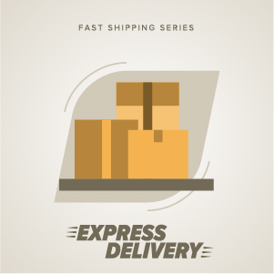 Vintage poster express delivery vector material 14 Vintage poster express delivery vector material 14