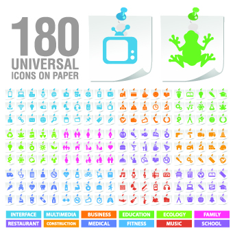 Practical web icons vector set 05