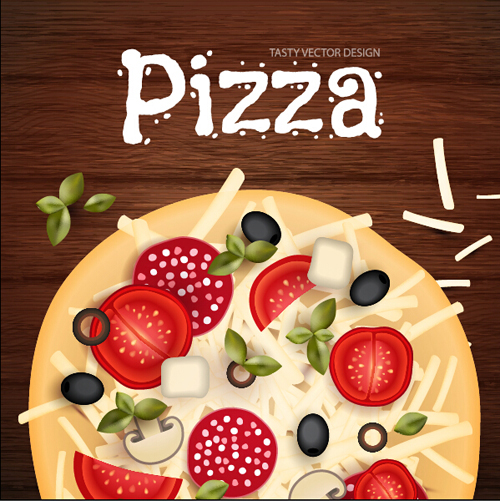 pizza poster vintage vector set 08 pizza poster vintage vector set 08