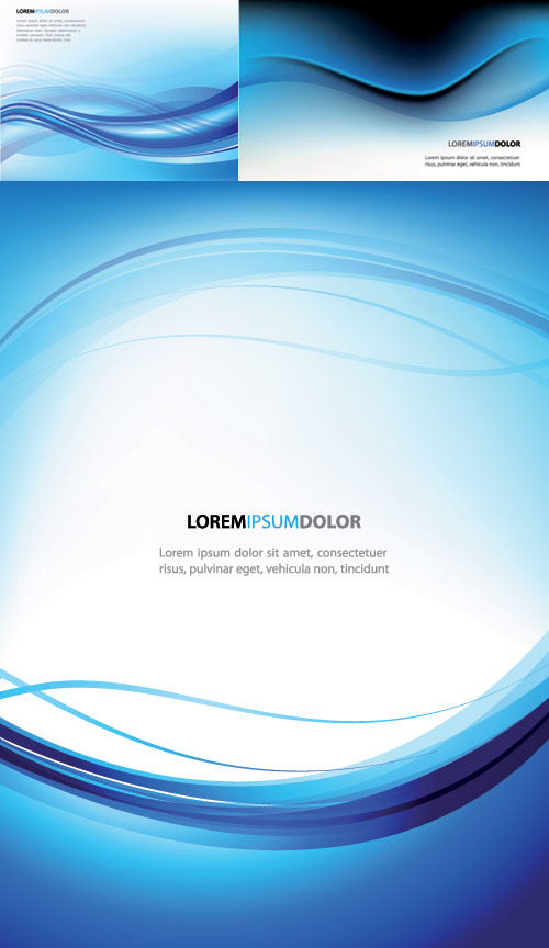 blue line backgrounds Vector Graphic