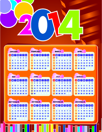Huge collection collection calendar A 2014 