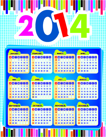 Calendar 2014 vector huge collection 117 Calendar 2014 vector huge collection 117