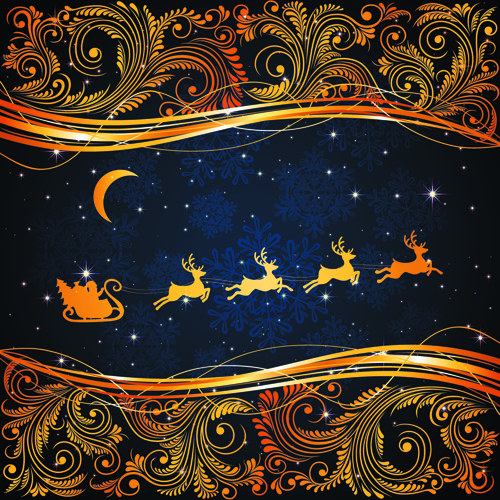 Christmas Reindeer Decorations background 01 Christmas Reindeer Decorations background 01