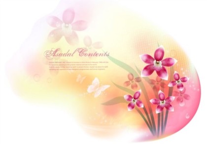 orchid dream background 