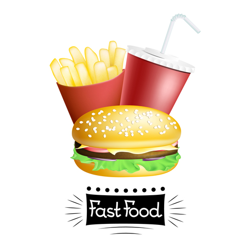 Fast food design vector graphics 03 Fast food design vector graphics 03