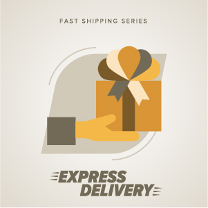 Vintage poster express delivery vector material 05 Vintage poster express delivery vector material 05