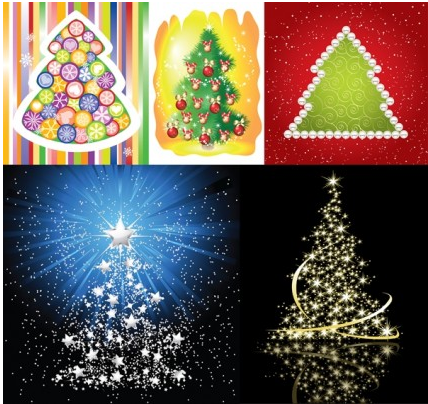 beautiful christmas tree vector beautiful christmas tree vector