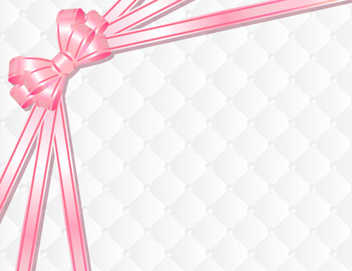 Beautiful bow gift cards vector material 17 Beautiful bow gift cards vector material 17