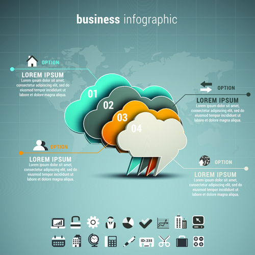 Business Infographic creative design 3555 