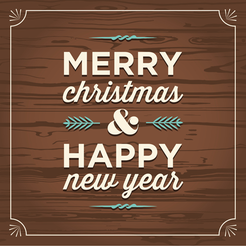 Christmas New Year Wood Pattern background vector Christmas New Year Wood Pattern background vector