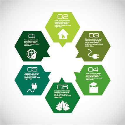 Ecology and energy infographic vector illustration 14 Ecology and energy infographic vector illustration 14
