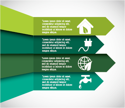 Ecology and energy infographic vector illustration 17