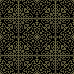 seamless pattern ornament Gothic 