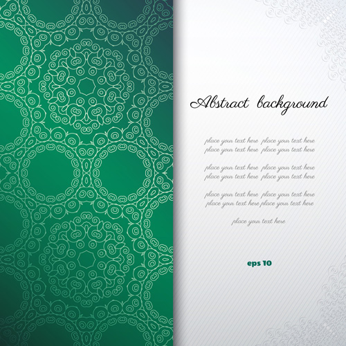 Ornaments pattern with abstract background vector 01 Ornaments pattern with abstract background vector 01