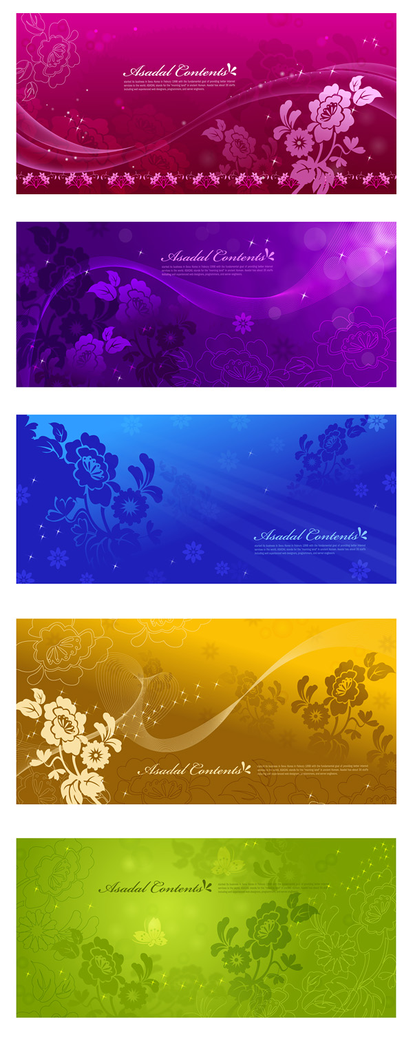 Dream of dark decorative pattern background art