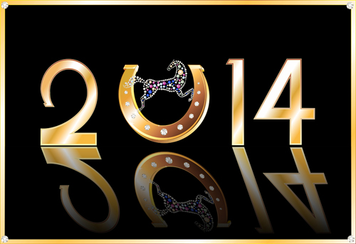 new year new graphics background 2014 