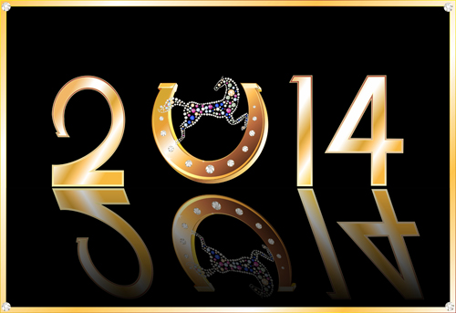 2014 New Year design background graphics 02 2014 New Year design background graphics 02