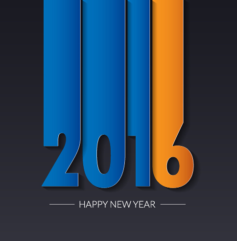 2016 new year creative background design vector 03 2016 new year creative background design vector 03