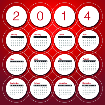 Calendar 2014 vector huge collection 93 Calendar 2014 vector huge collection 93