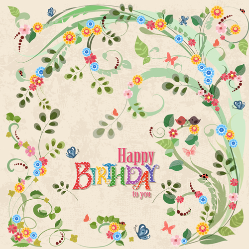 Flower holiday invitation cards vectors 08 Flower holiday invitation cards vectors 08