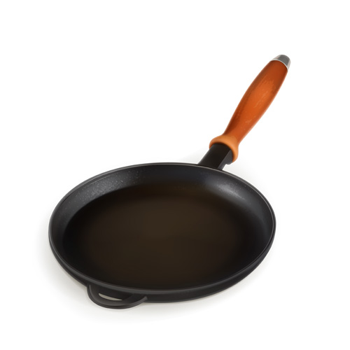 Frying pan illistration vector material 01 Frying pan illistration vector material 01