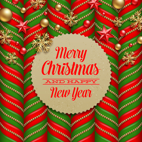 Christmas with 2014 New Year Creative background set 07 Christmas with 2014 New Year Creative background set 07